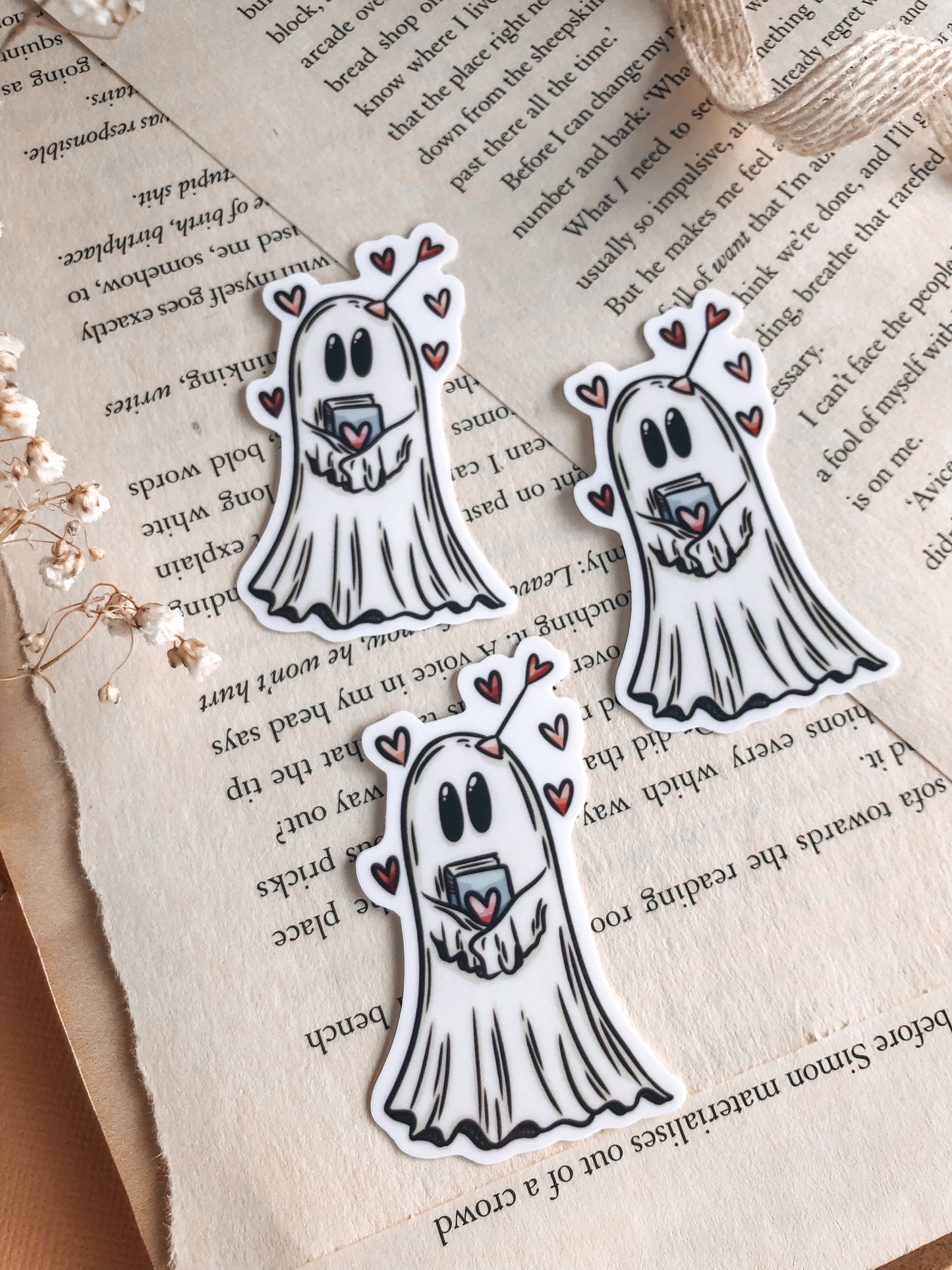 Boo & Friends: Valentine's Day - Glossy Vinyl Stickers