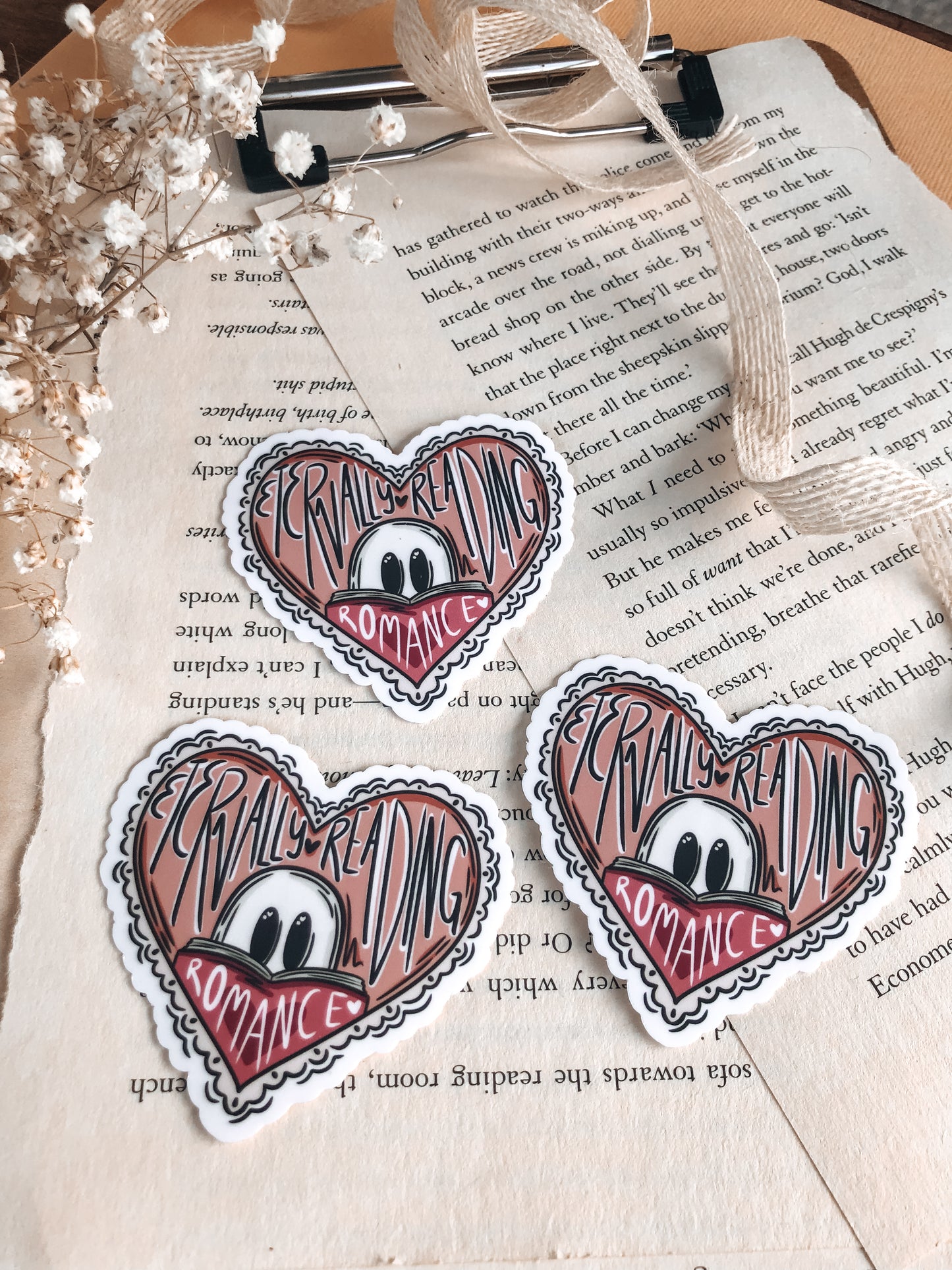 Boo & Friends: Valentine's Day - Glossy Vinyl Stickers