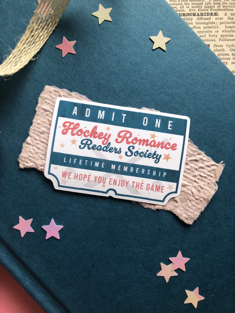 Hockey Romance - Vinyl Sticker