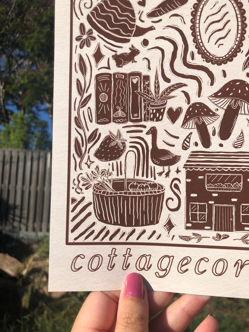 Cottagecore - A5 Art Print