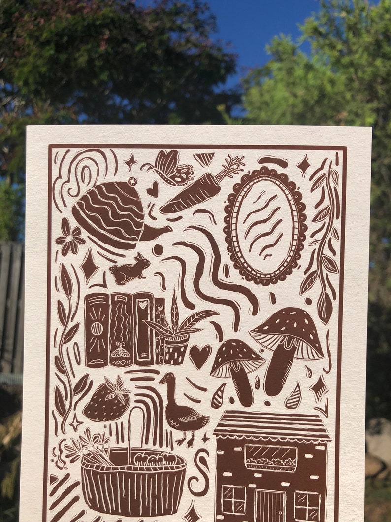 Cottagecore - A5 Art Print