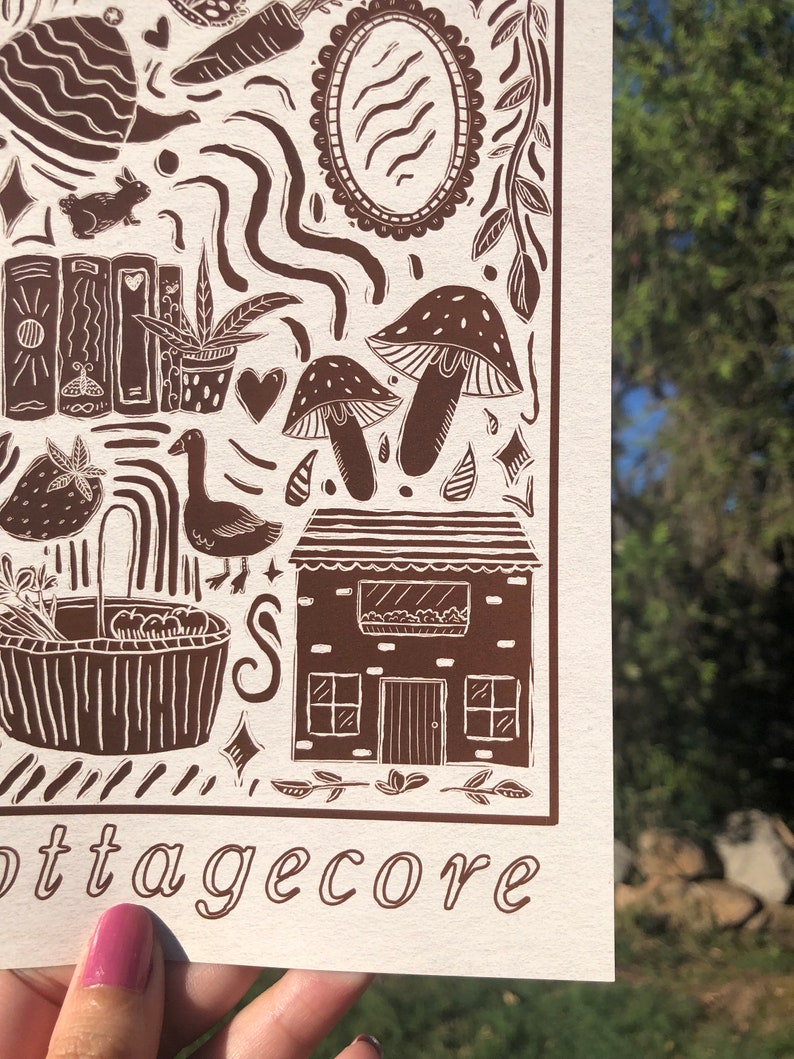 Cottagecore - A5 Art Print