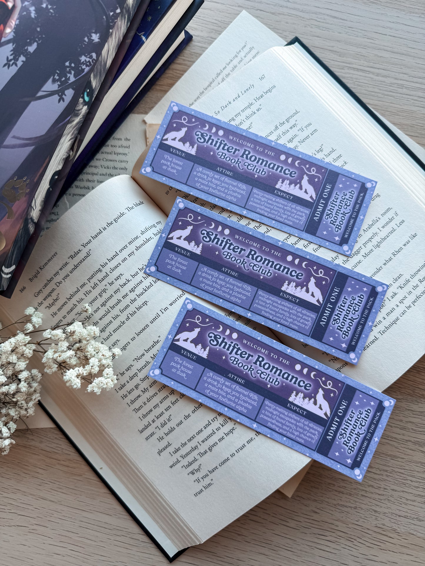 Shifter Romance Book Club - Bookmark