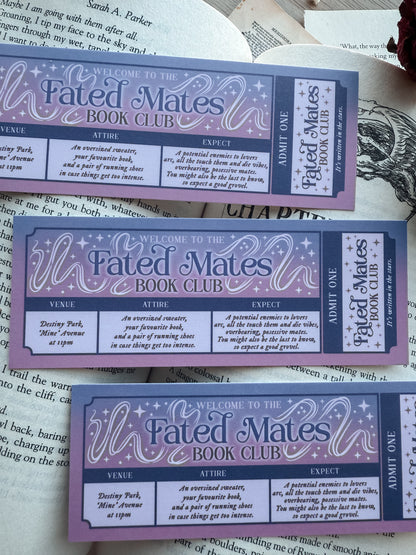 Fated Mates Book Club - Bookmarks