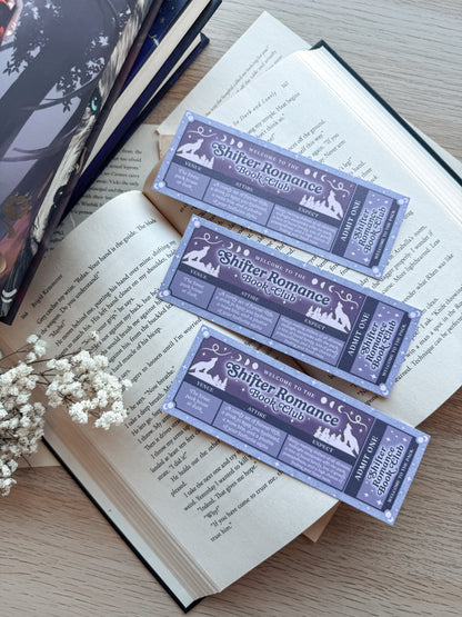 Shifter Romance Book Club - Bookmark