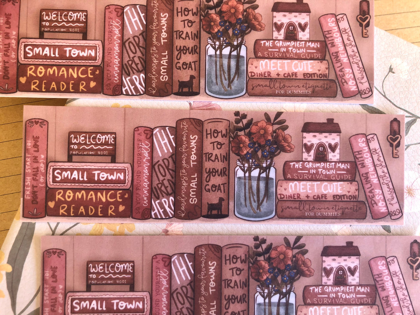 Small Town Romance Shelfie - Bookmark