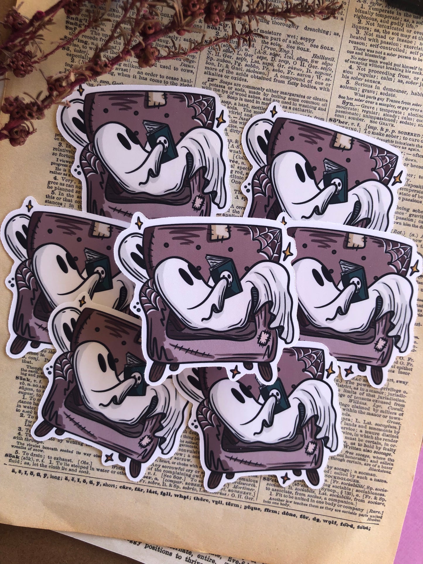 Ghostie Friends - Vinyl Sticker