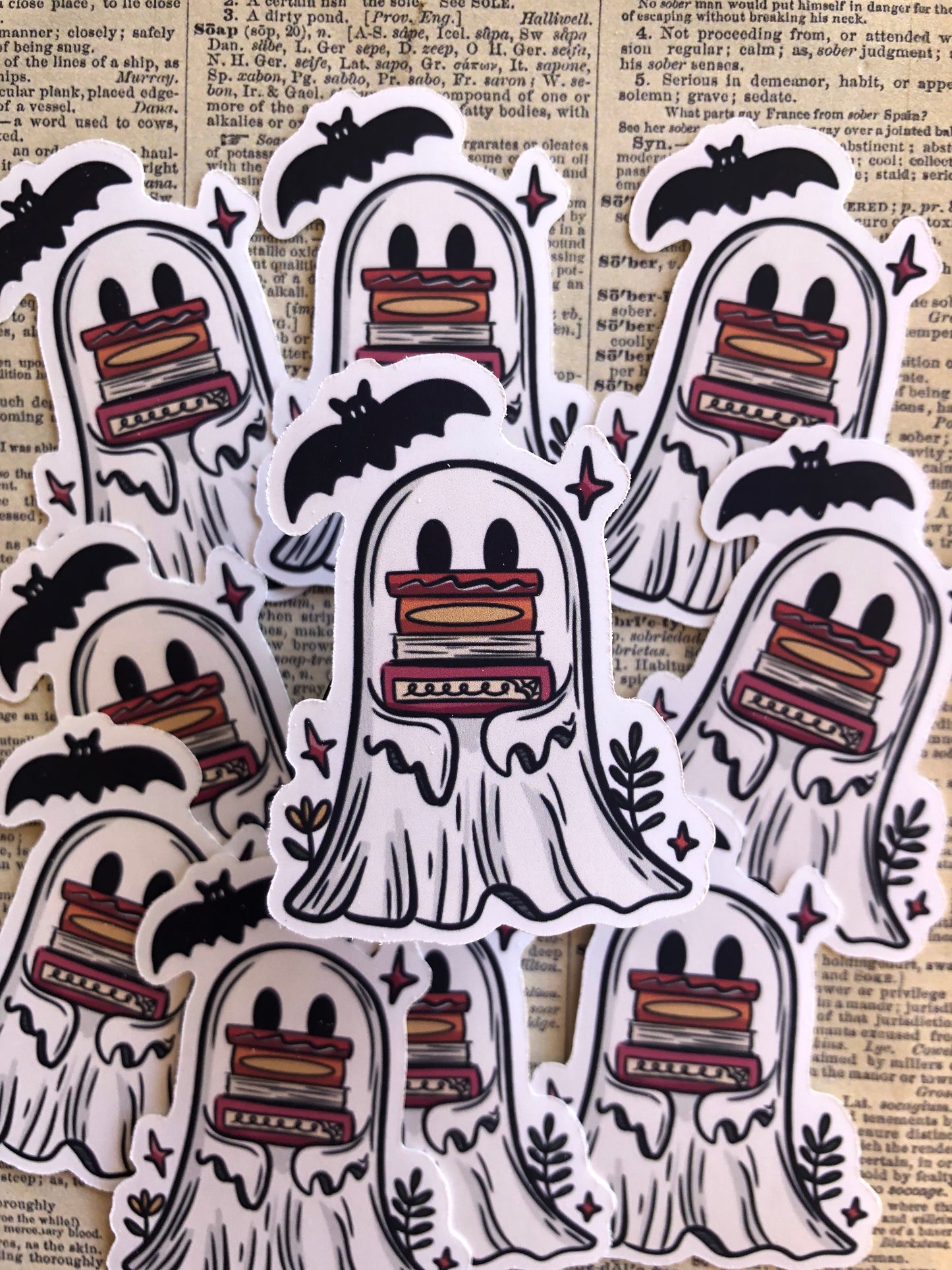 Peek-A-Boo Ghostie - Vinyl Sticker