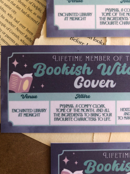 Bookish Witches Coven - Bookmark