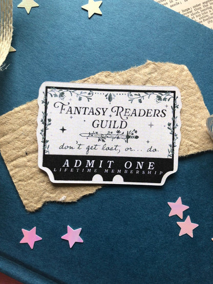 Fantasy Readers Guild - Vinyl Sticker