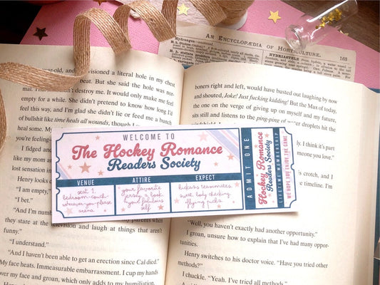 Hockey Romance Readers Society - Bookmark