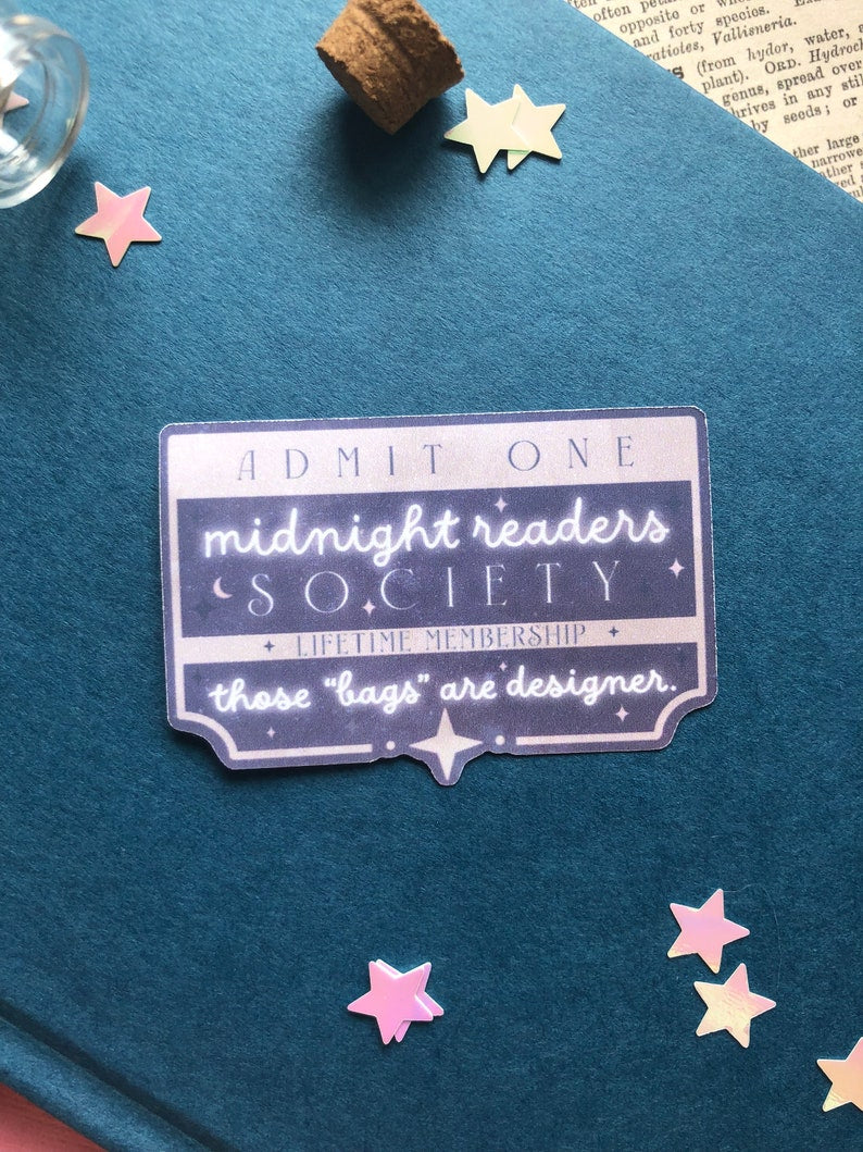 Midnight Readers Society - Vinyl Sticker