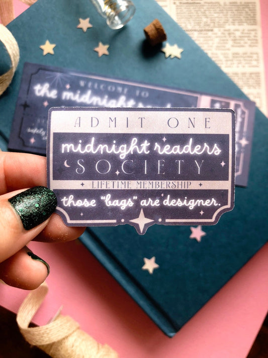 Midnight Readers Society - Vinyl Sticker