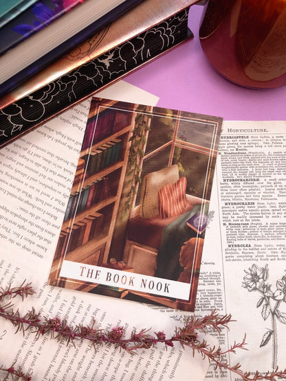 The Book Nook - A6 Art Print