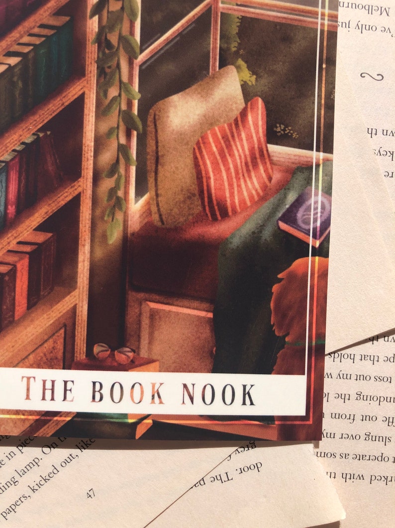 The Book Nook - A6 Art Print