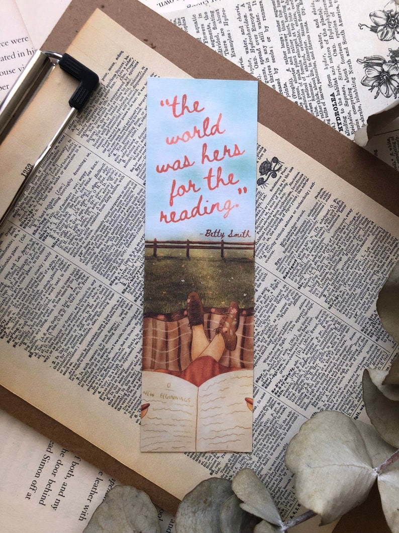 The World Was Hers for the Reading - Bookmark