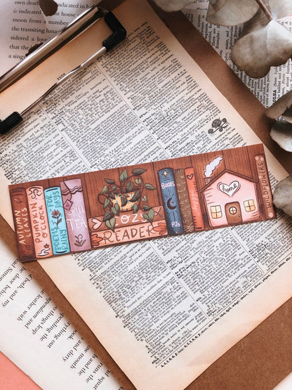 Cozy Shelf - Bookmark