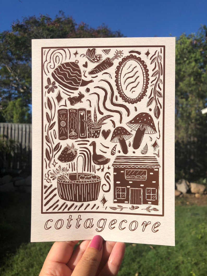 Cottagecore - A5 Art Print