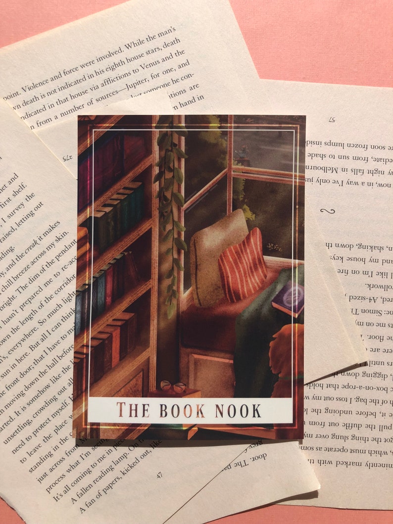 The Book Nook - A6 Art Print