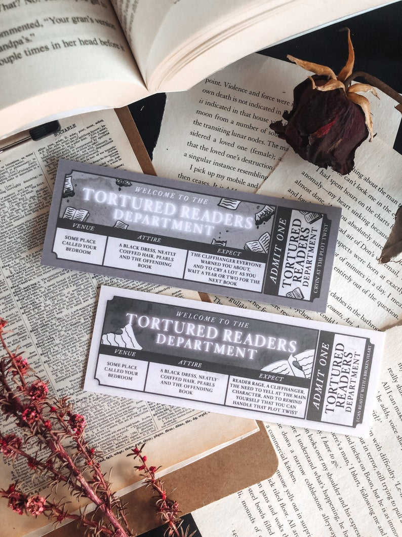 Tortured Readers Department - Bookmark