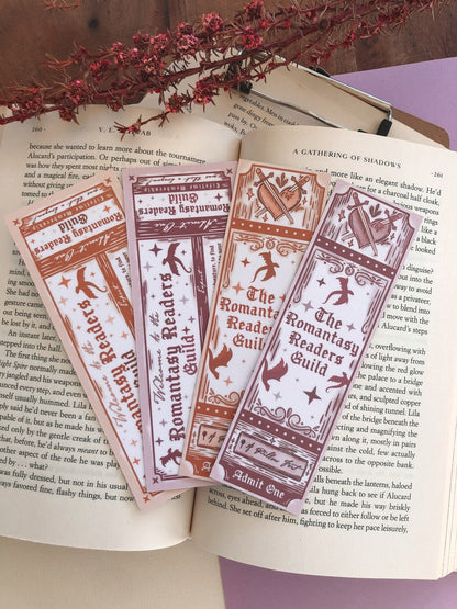 Romantasy Readers Guild - Bookmark