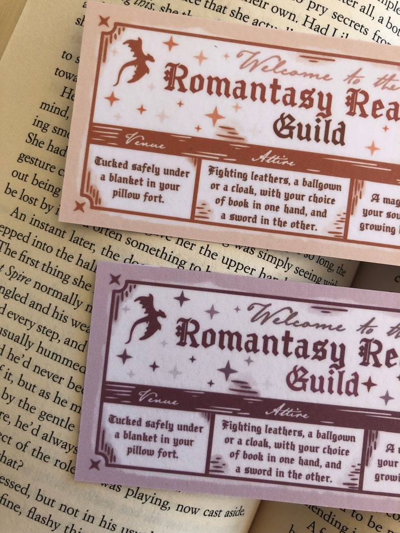 Romantasy Readers Guild - Bookmark