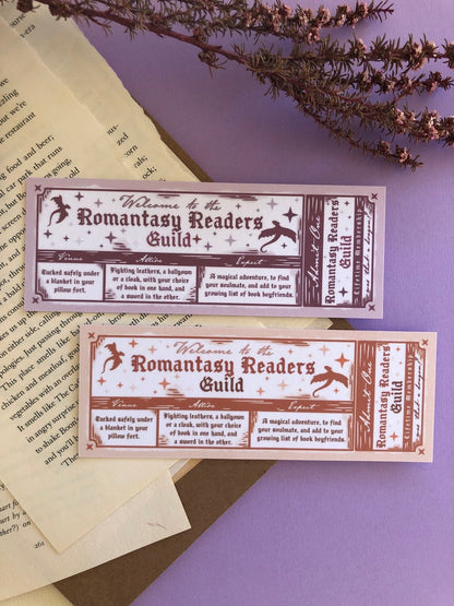 Romantasy Readers Guild - Bookmark