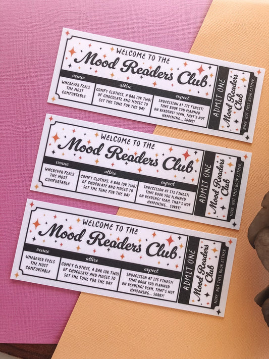 Mood Readers Club - Bookmark