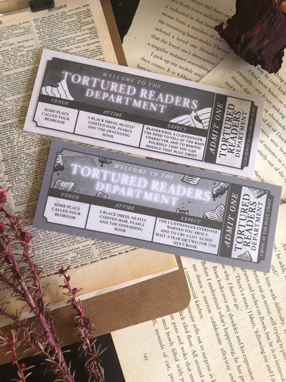 Tortured Readers Department - Bookmark