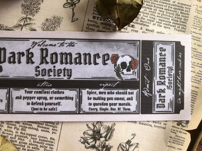 Dark Romance Society - Bookmark