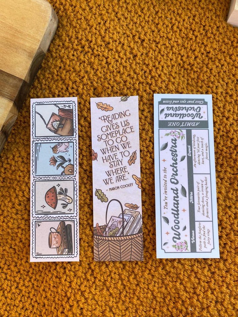 P&C x @readingbunny - Bookmark Collection