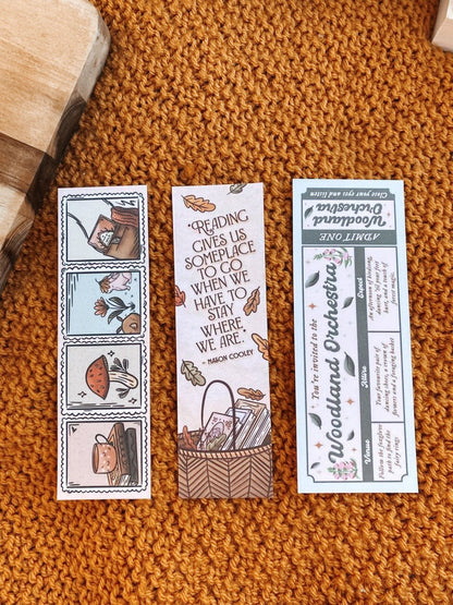 P&C x @readingbunny - Bookmark Collection